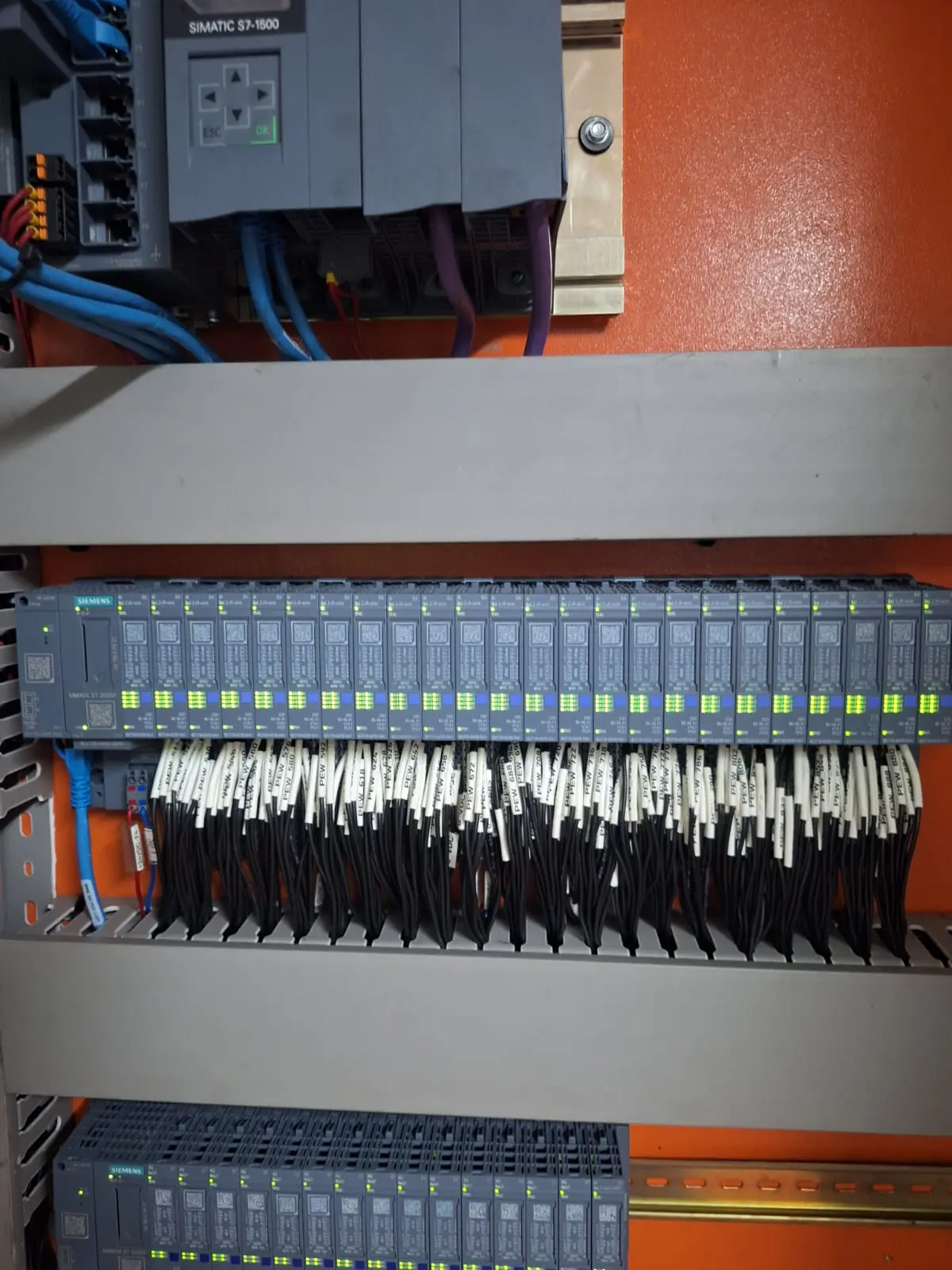Automatización y control de procesos, fotografía de obra TGN NEXUS